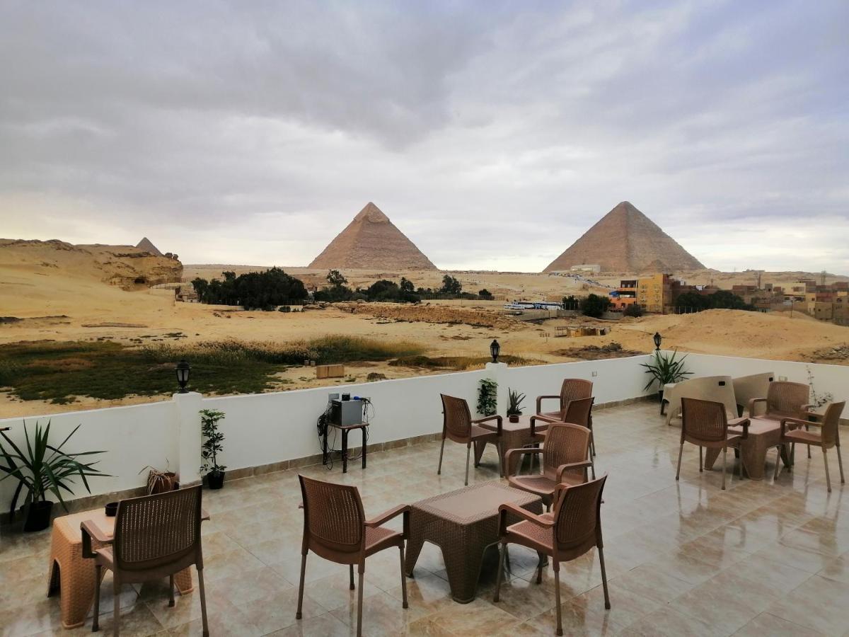 King Khufu Pyramids View Hotel Kafret el-Gabal Esterno foto