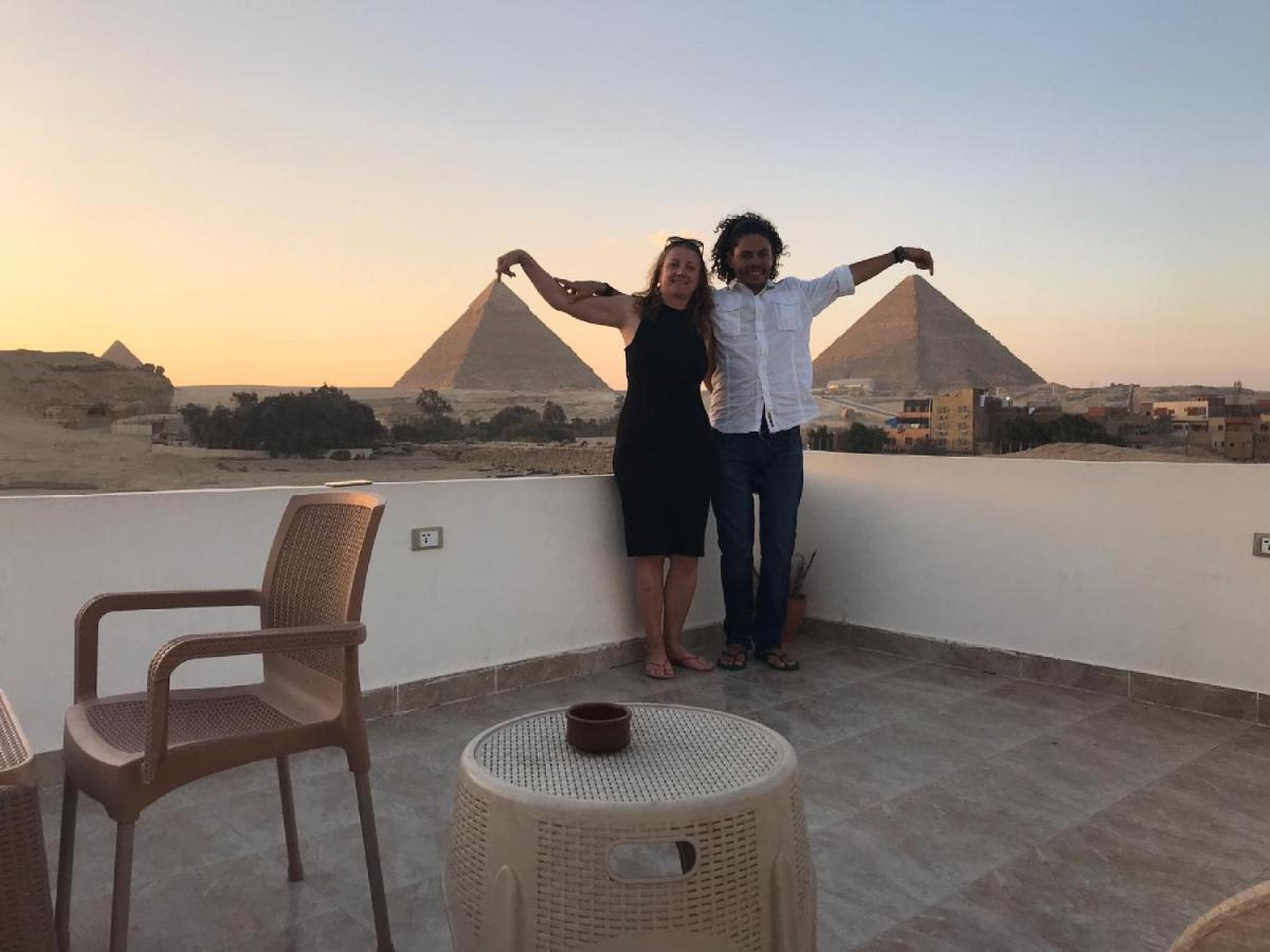 King Khufu Pyramids View Hotel Kafret el-Gabal Esterno foto